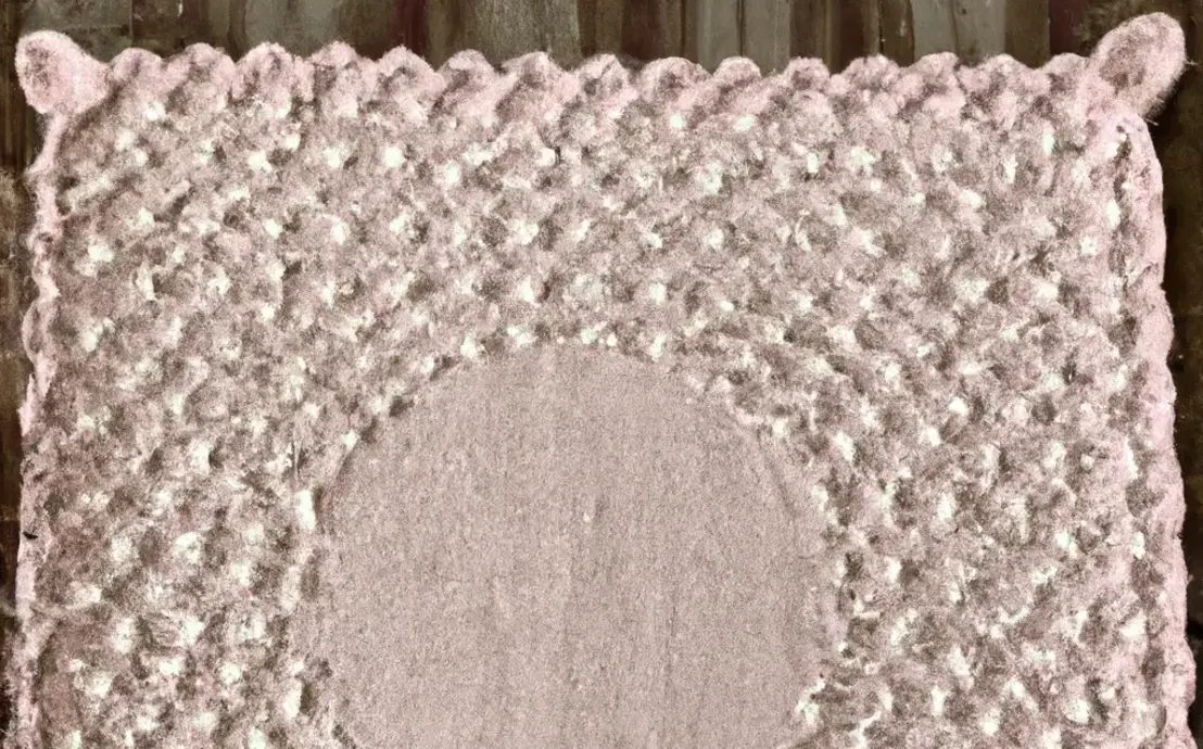 tapete de croche para quarto