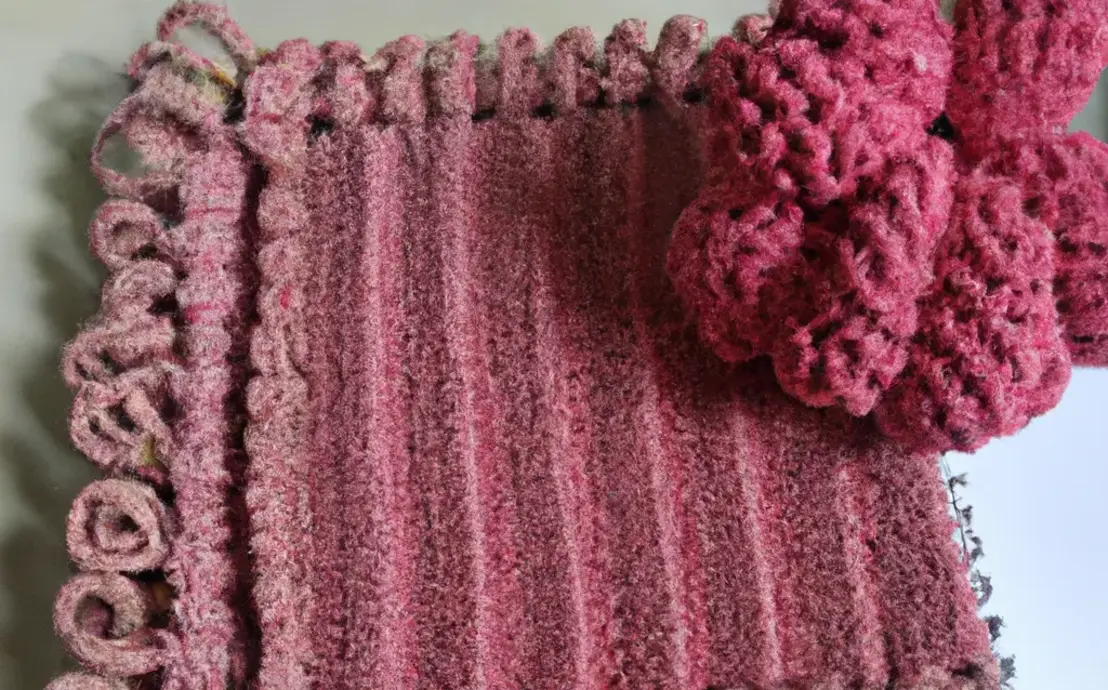 bolsa de crochê em barbante