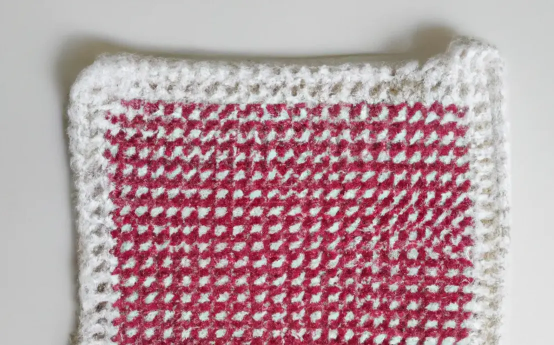 jogo americano de croche quadrado