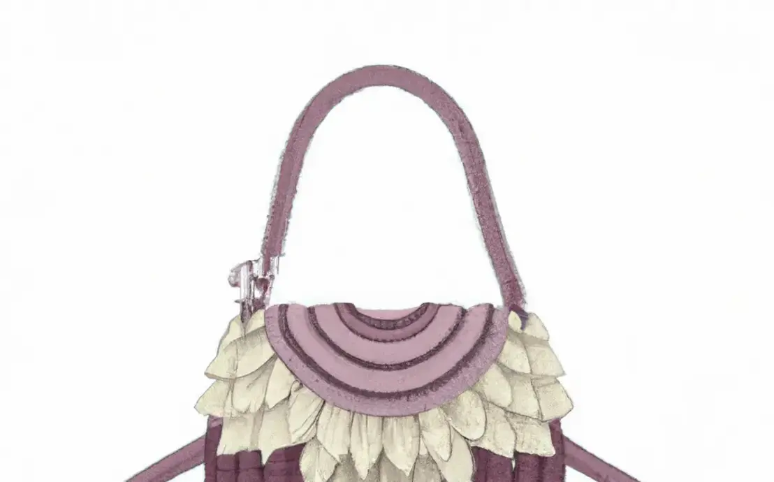 bolsa de crochê infantil