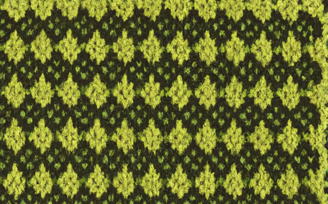 tapete de crochê retangular simples e fácil