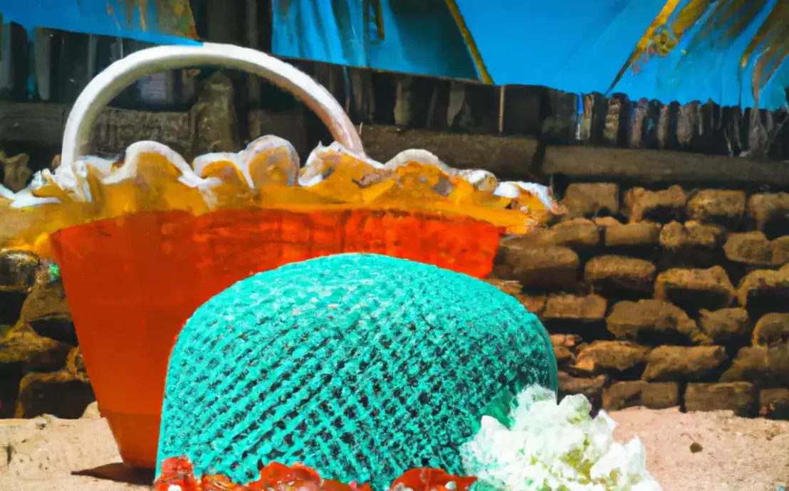 saída de praia crochê