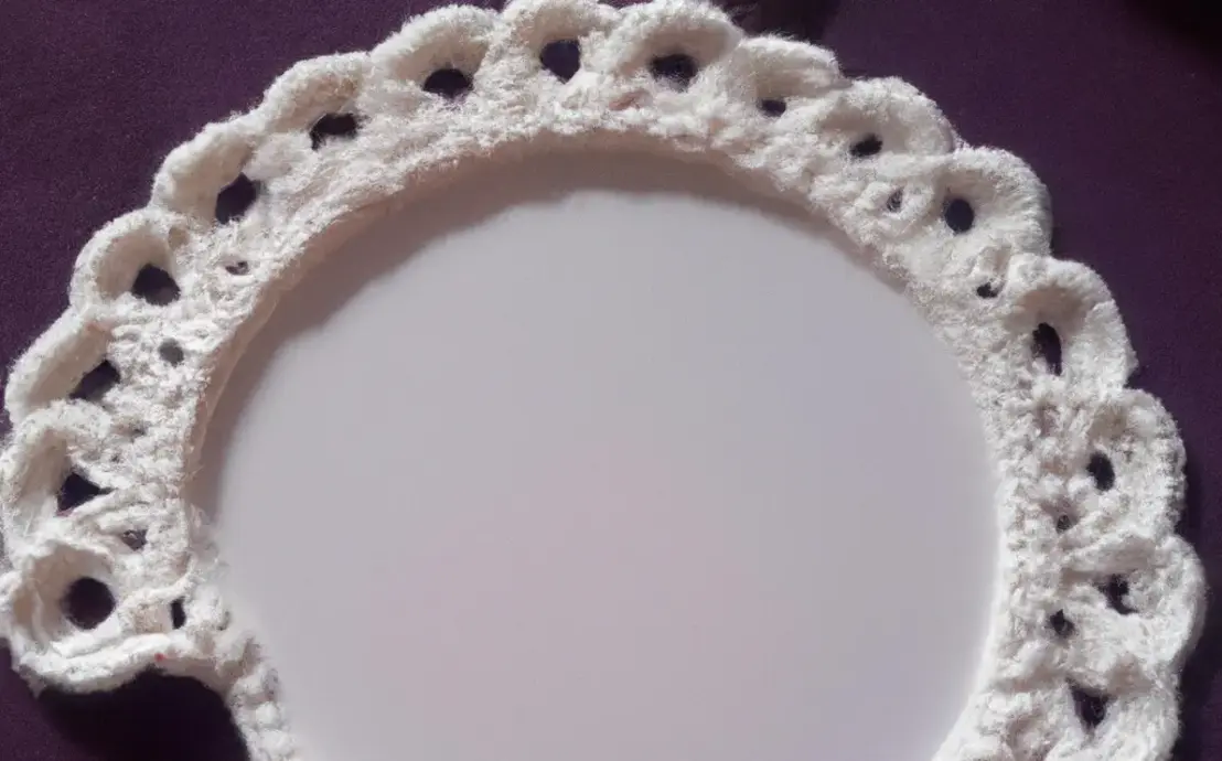 sousplat crochê sousplat crochê