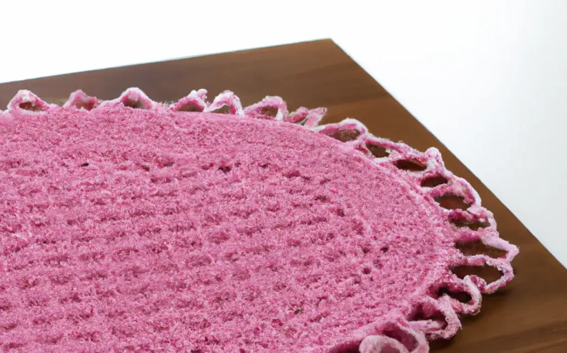 trilho de mesa de crochê passo a passo