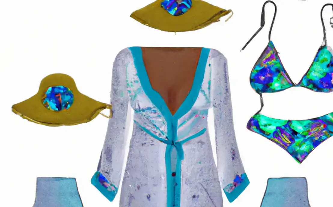 saída de praia crochê