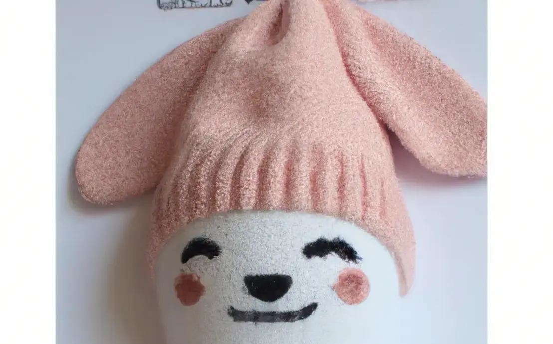 touca de croche infantil