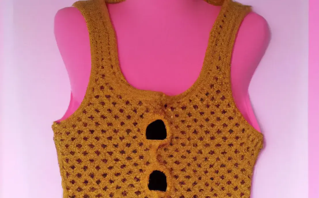 colete de croche feminino