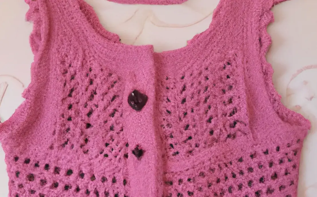 colete de croche feminino