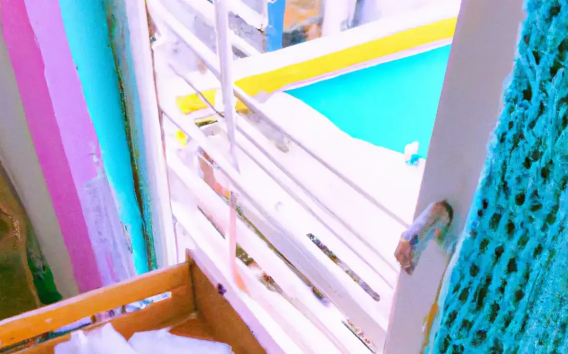 amostra de varanda de crochê