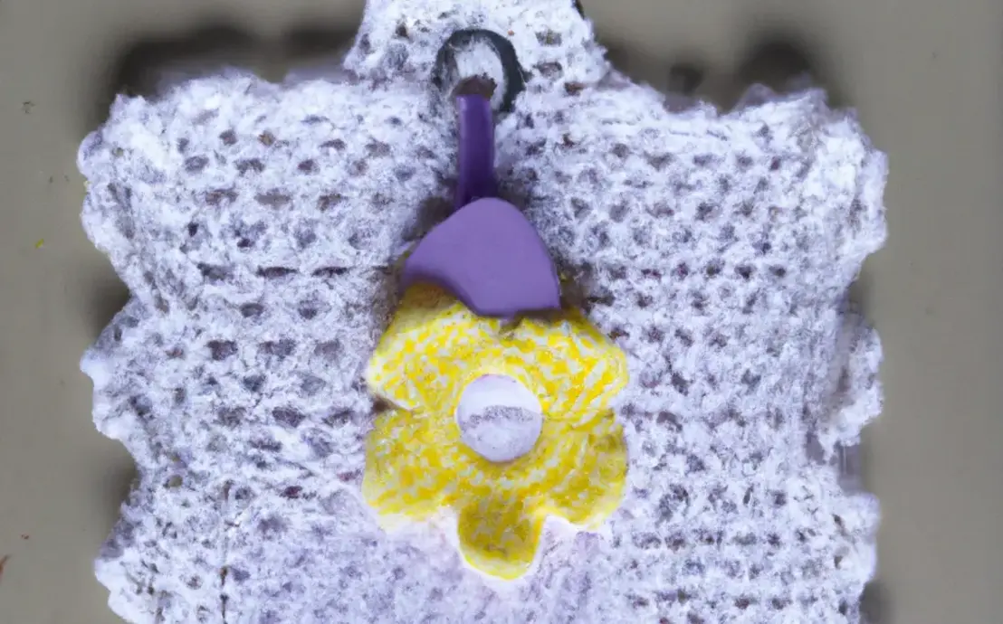 bico de crochê para fralda