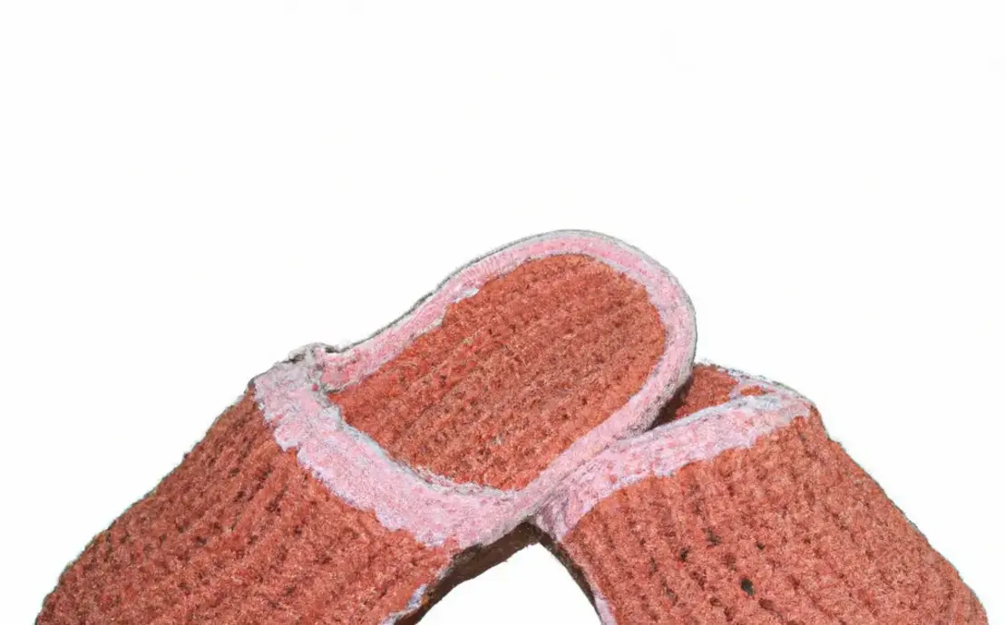 chinelo de crochê