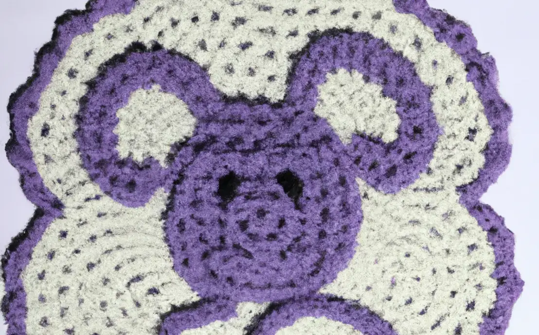 bico de crochê para fralda