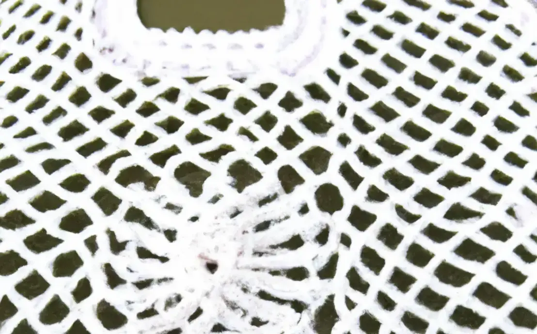 capa de cadeira de crochê