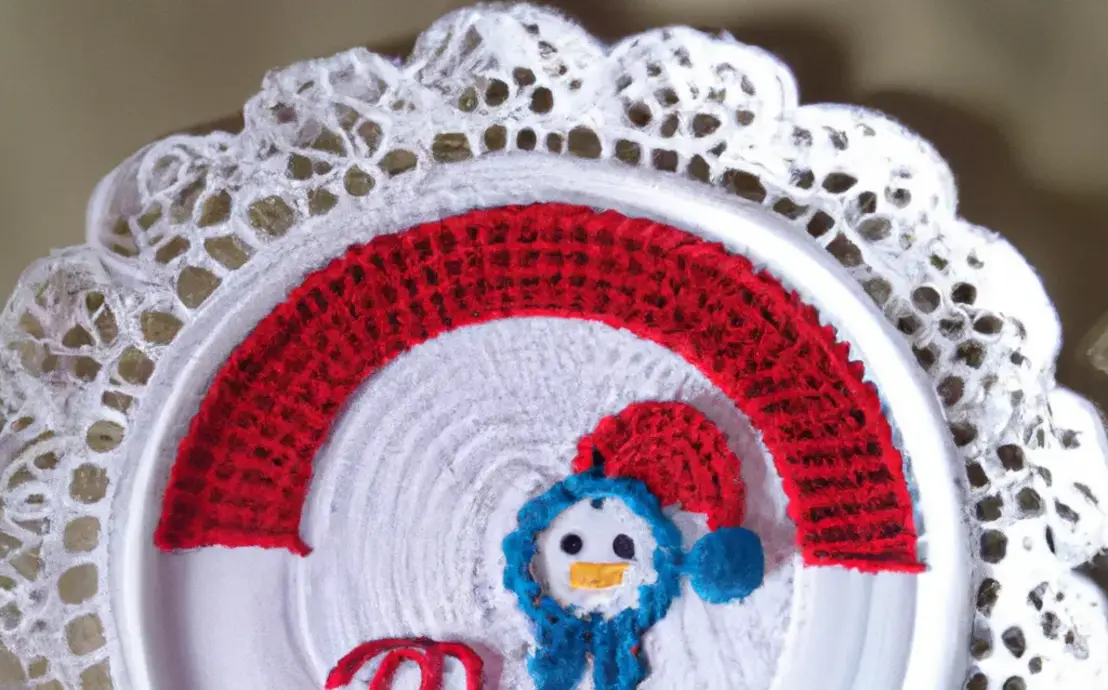 sousplat de natal croche