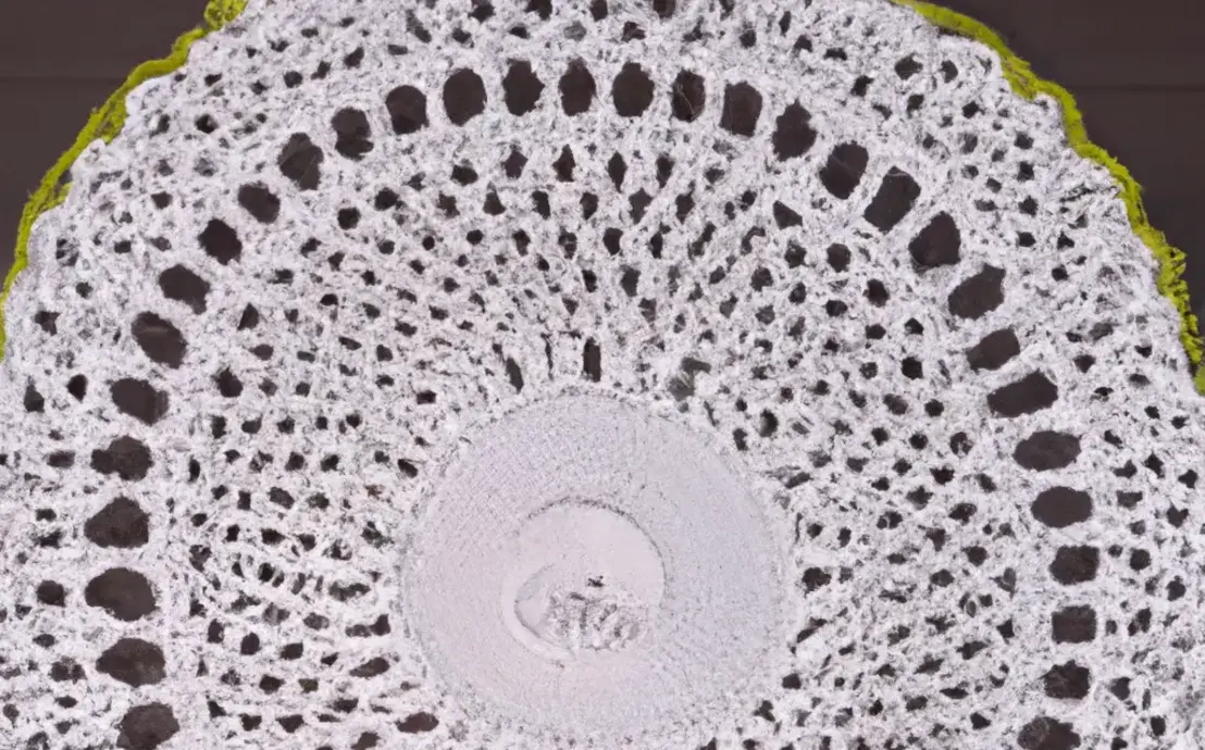 tapetes de croche redondo grande