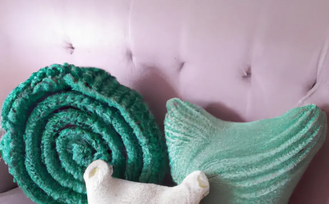 almofadas de crochê