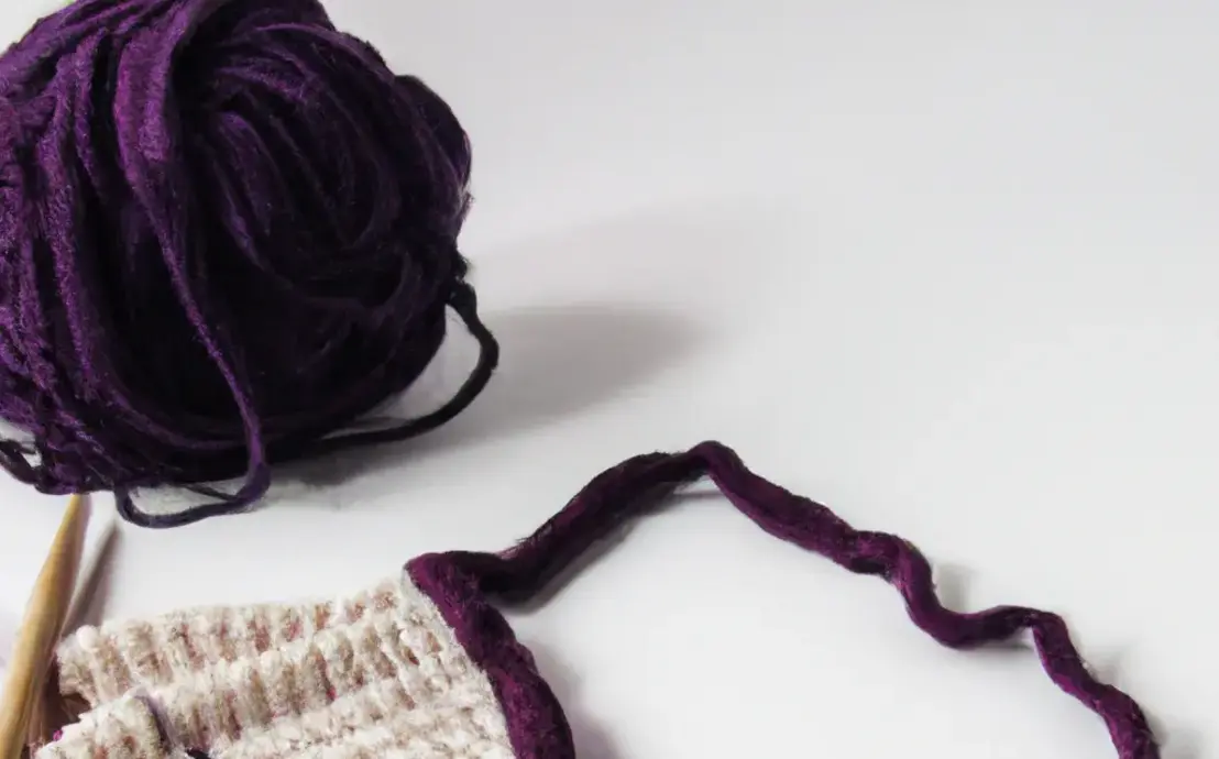 croche com fio de malha