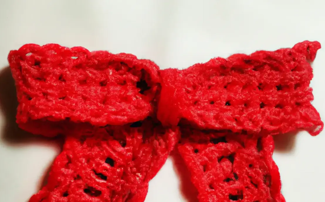 1300 pontos de crochê