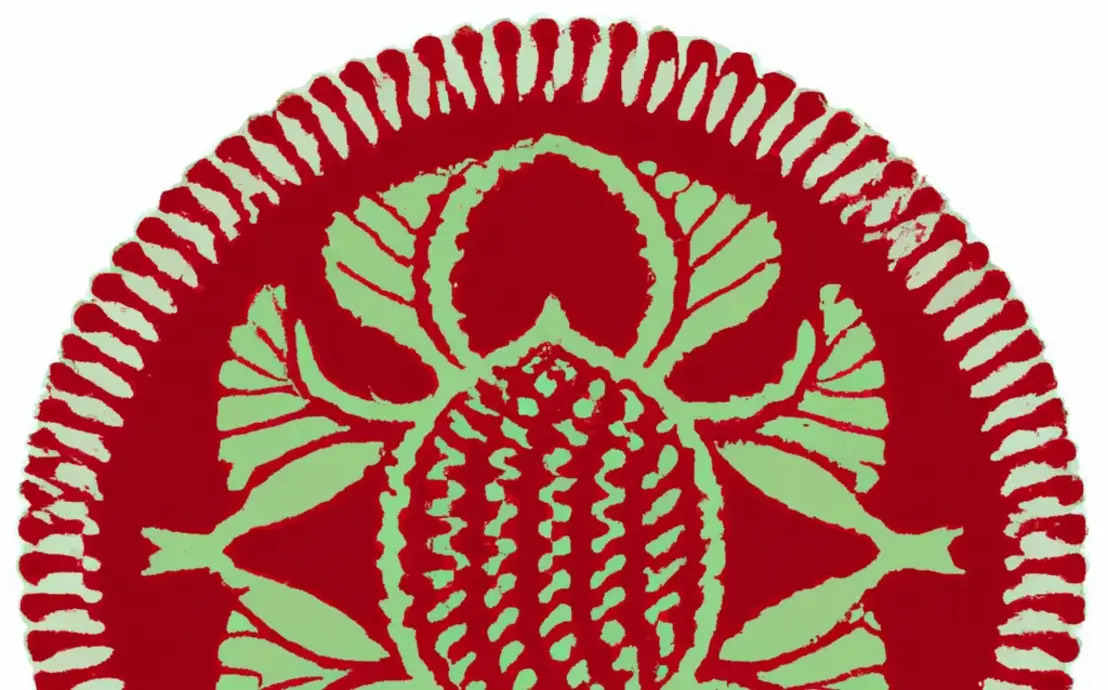 Tapete de croche para sala