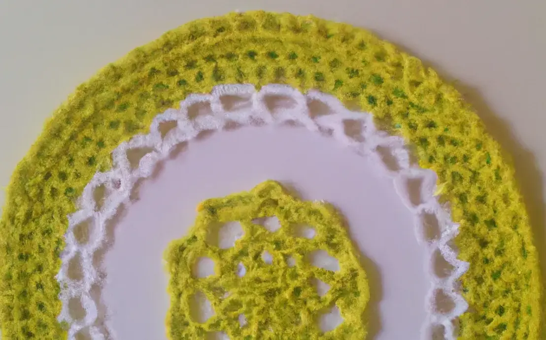 Centro de mesa croche