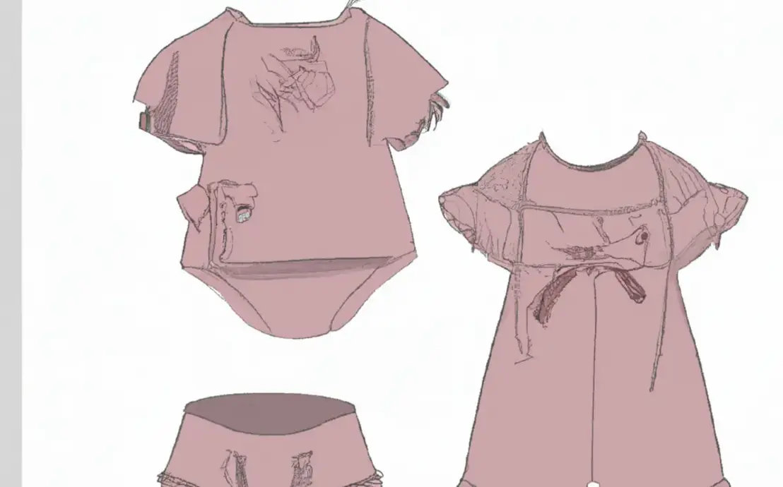 Conjunto de crochê infantil short e blusa