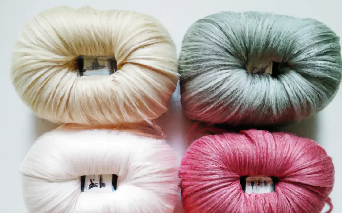 Cores de linha de crochê Cores de linha de crochê