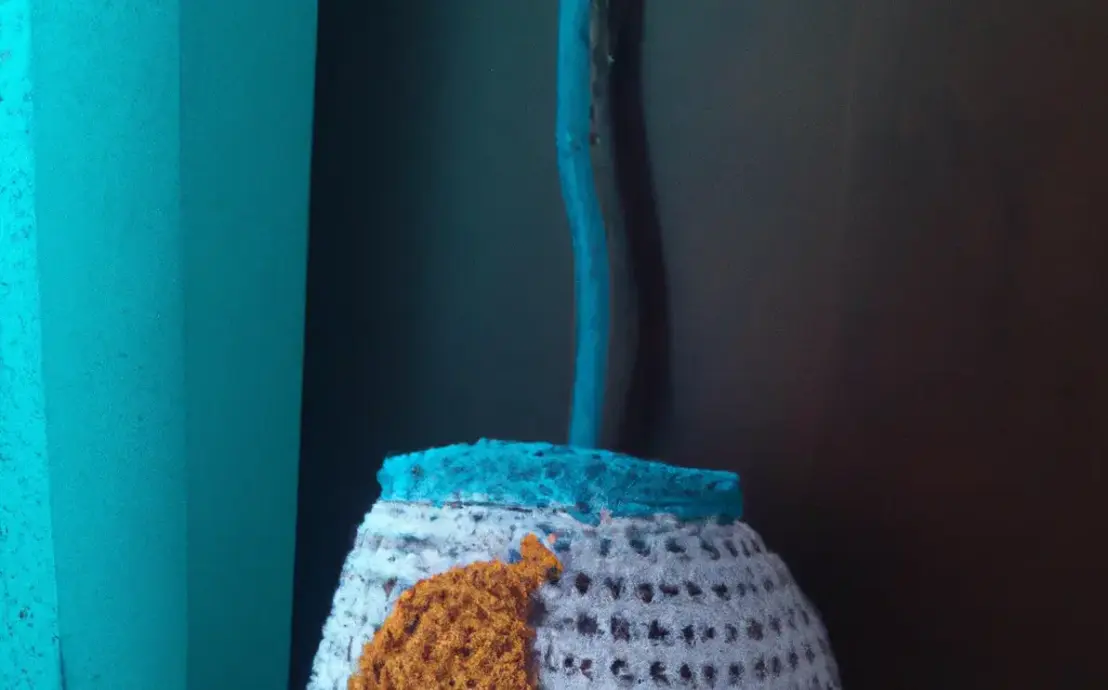 Capa de galão de agua de croche simples Capa de galão de agua de croche simples