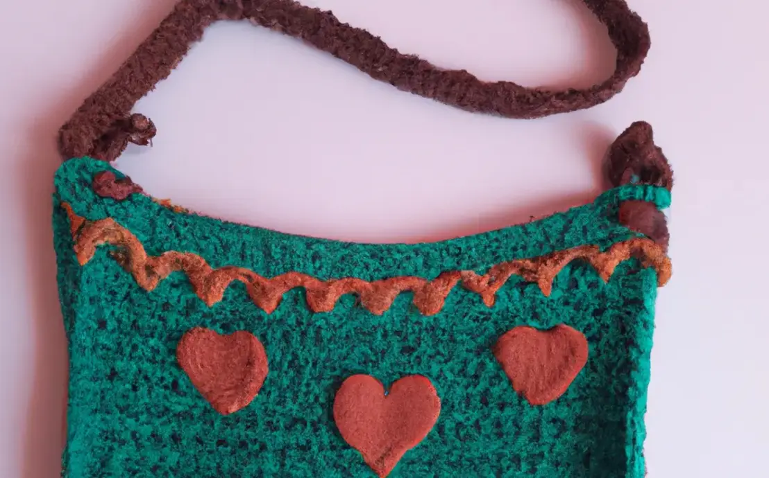 Bolsa crochê fio de malha