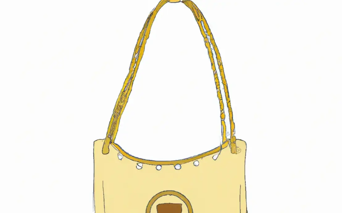 Bolsa de croche com barbante