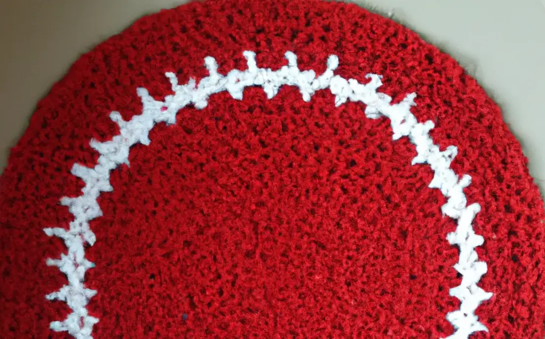 Tapete redondo de croche para sala Tapete redondo de croche para sala
