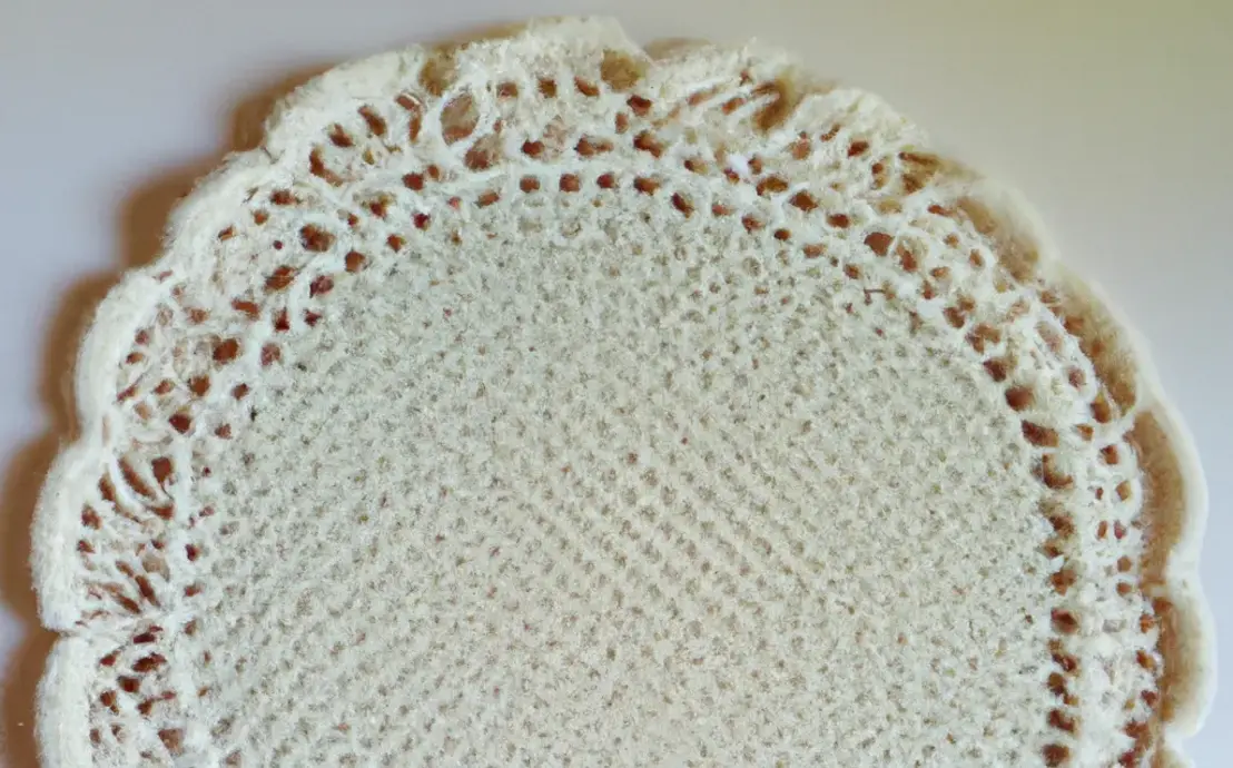 Tapete de crochê oval fácil