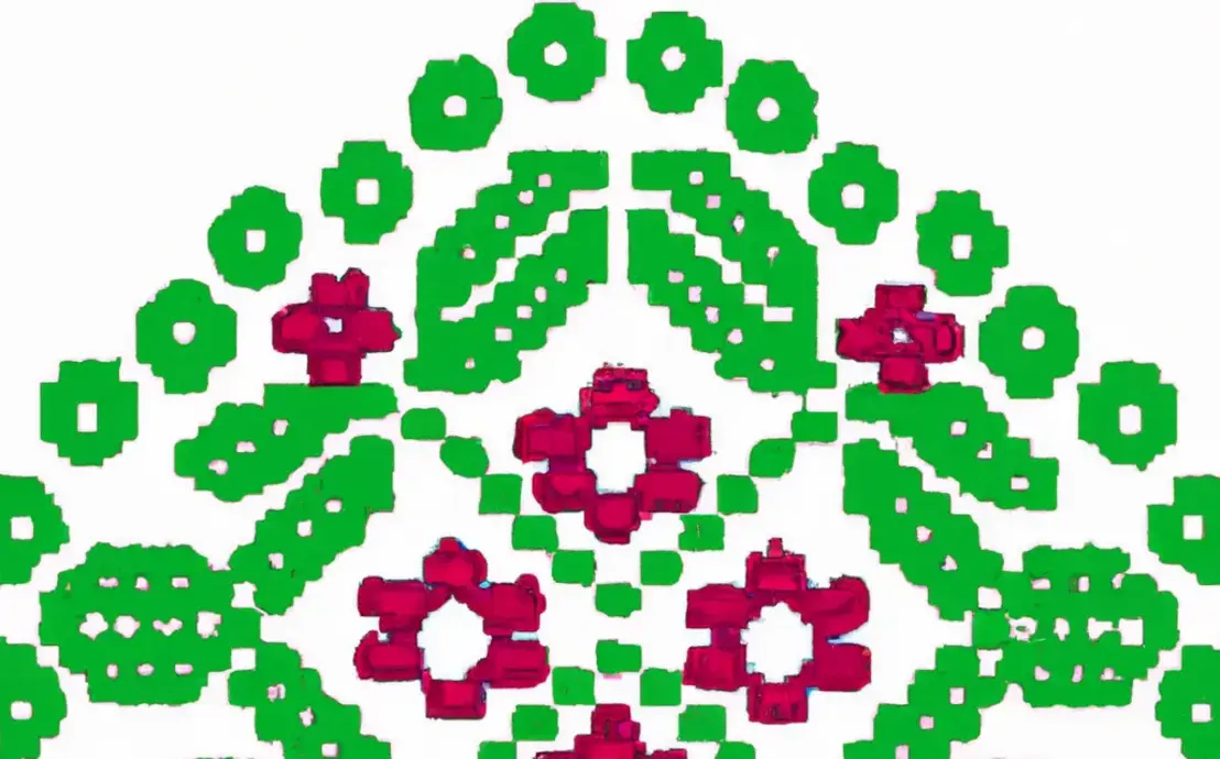 Tapetes de croché com flores