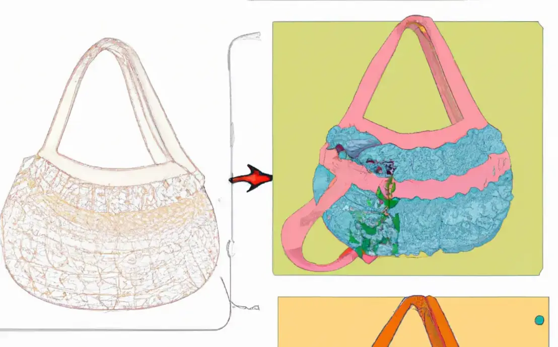 Bolsa de crochê passo a passo com gráfico