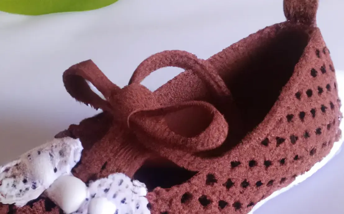 pantufa de croche