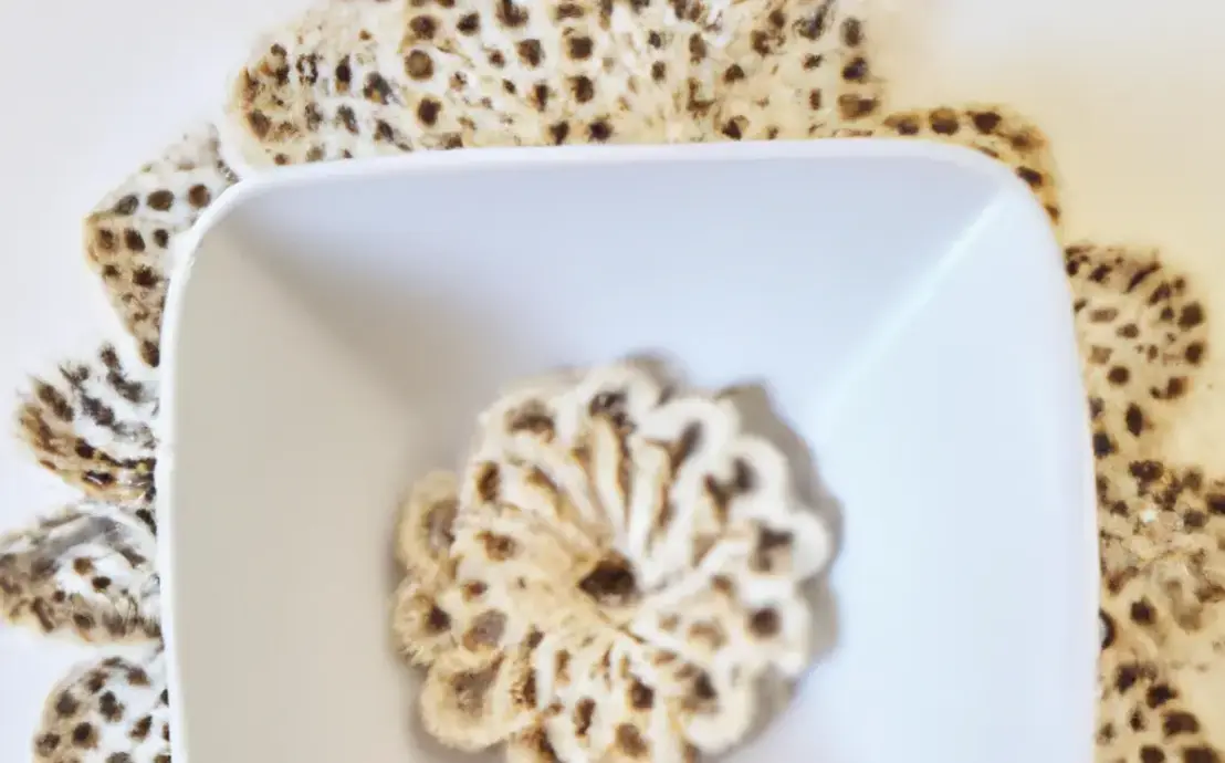 jogo americano de croche redondo