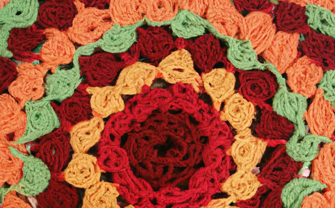 passadeira em crochê