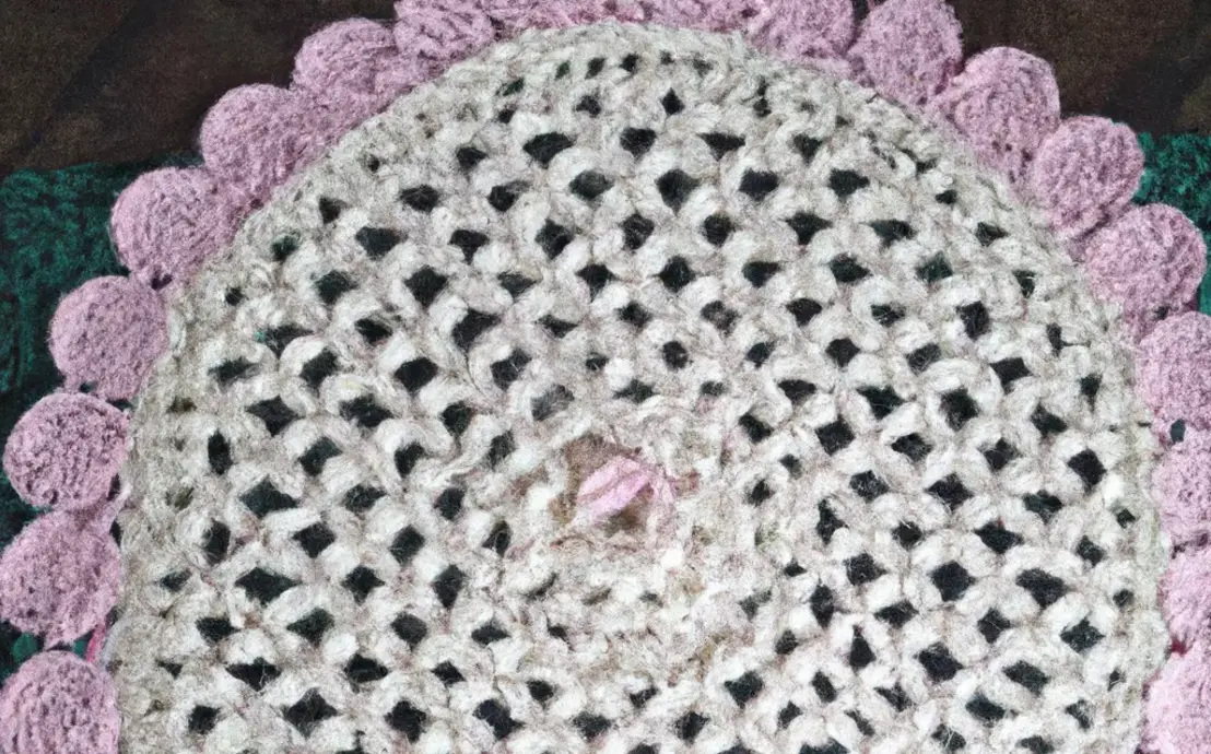 passadeira de mesa de crochê