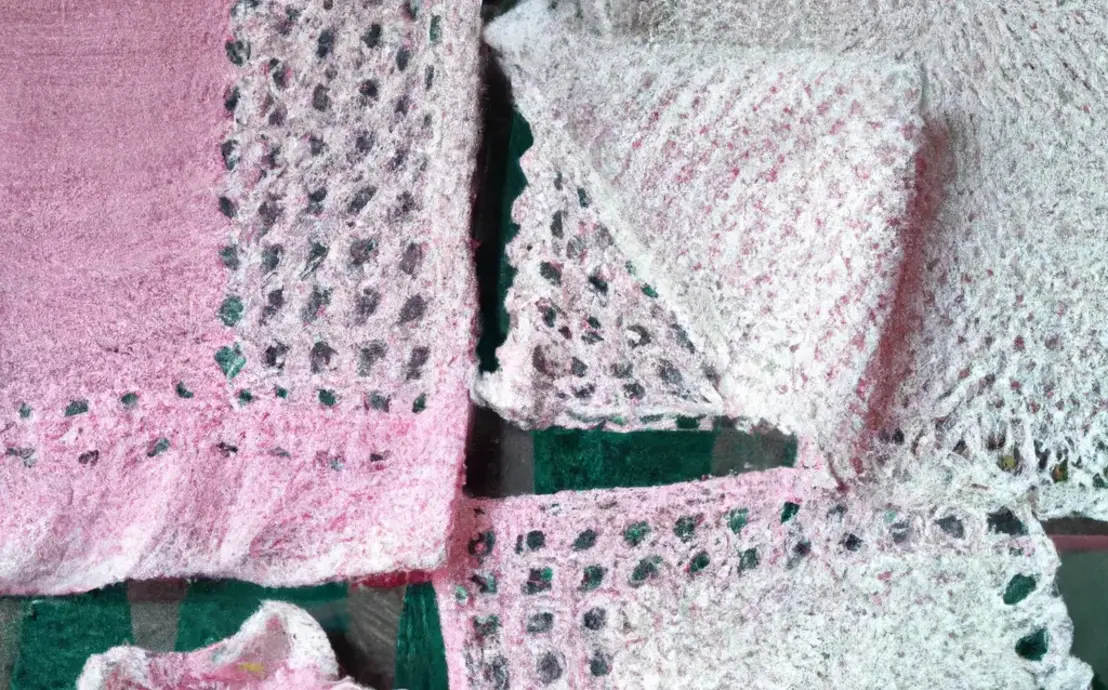 Barrado de croche para toalha de banho