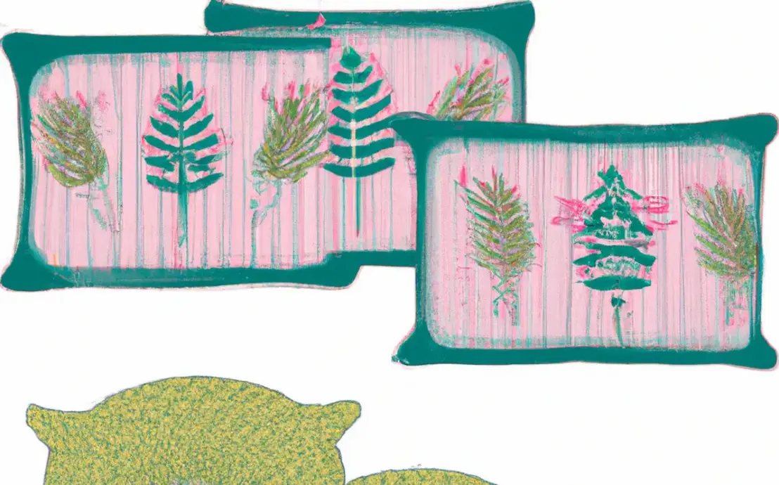 Capas de almofadas de croche com flores Capas de almofadas de croche com flores