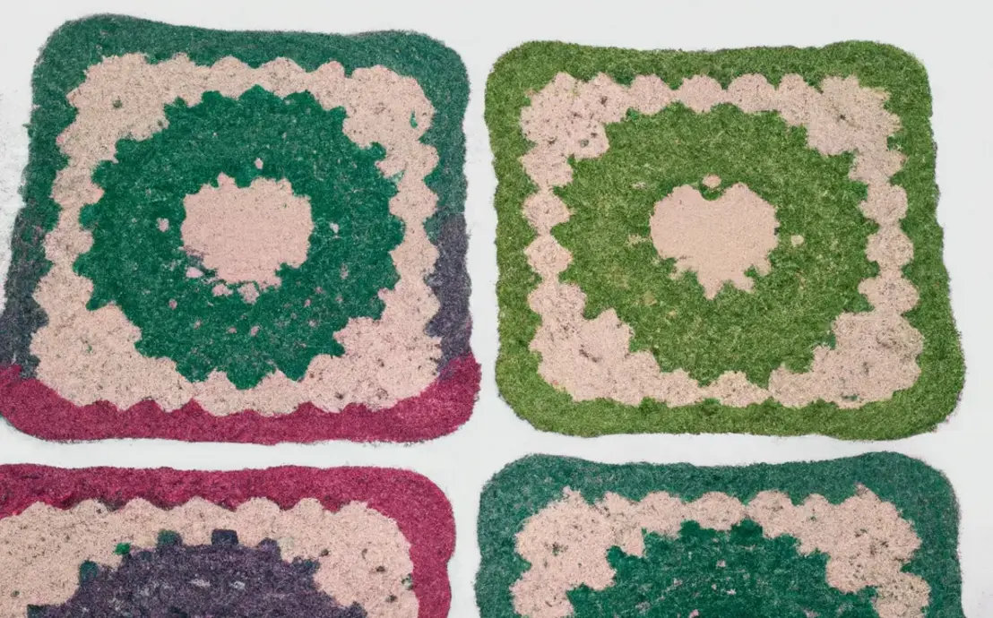 Colcha de crochê casal