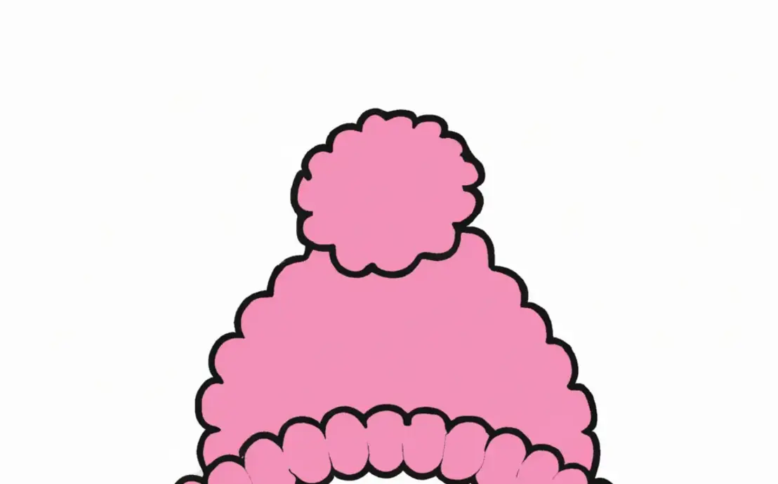 Touca de croche para bebe Touca de croche para bebe