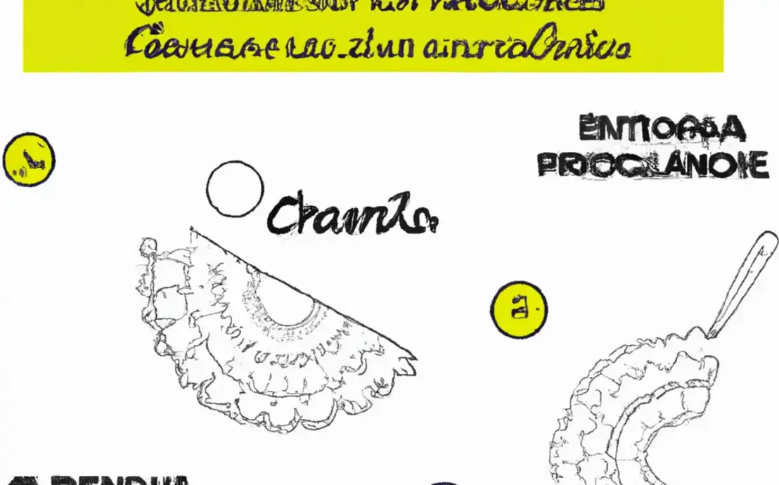 Como fazer bico de crochê em pano de prato