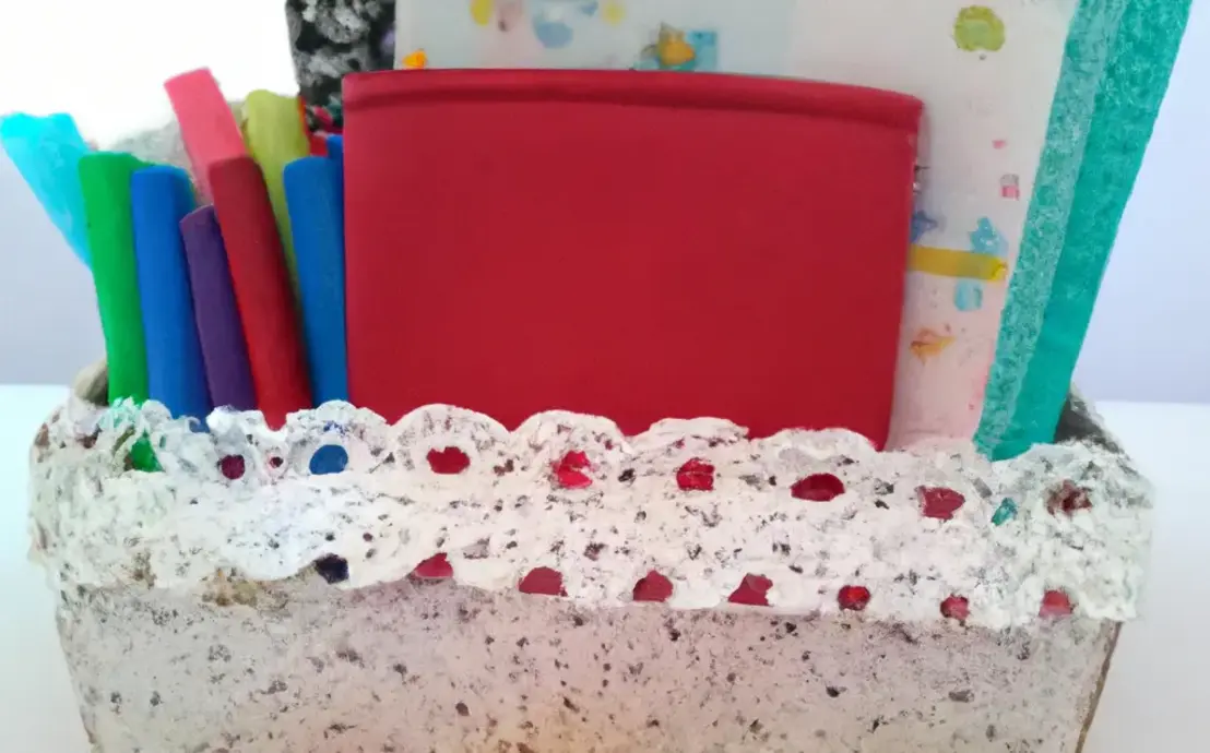 Porta guardanapo de croché