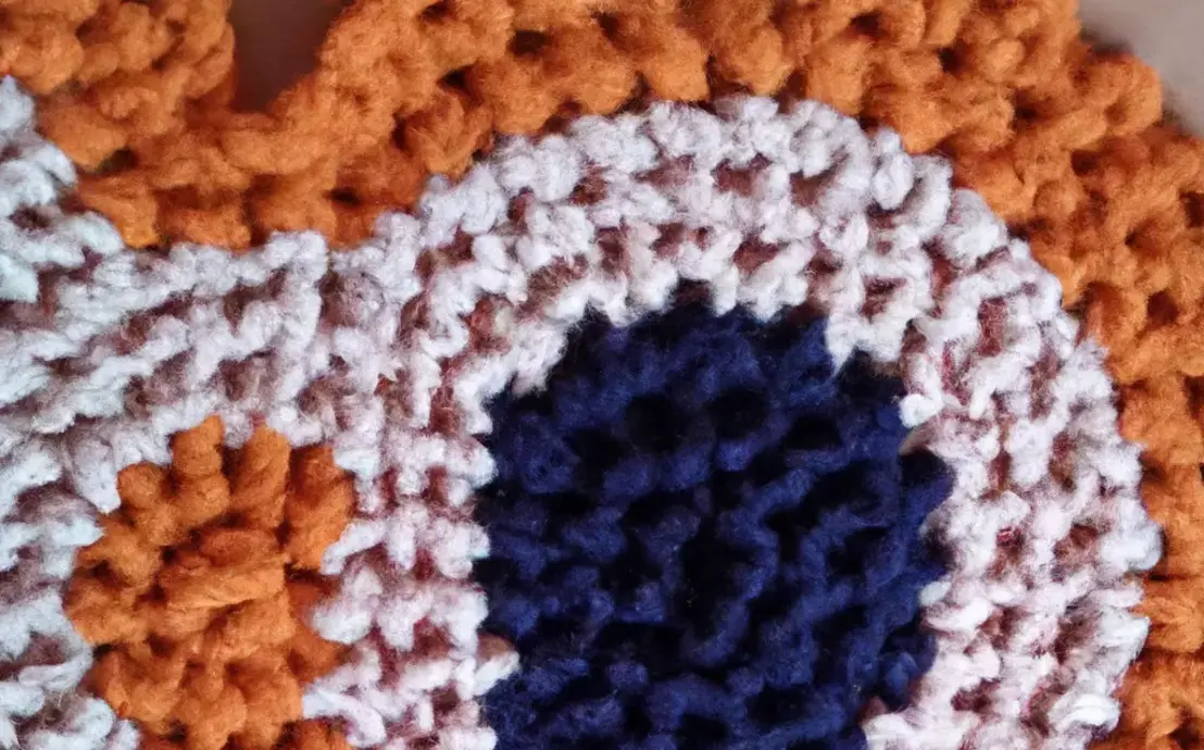 Tapete de crochê oval simples e econômico Tapete de crochê oval simples e econômico