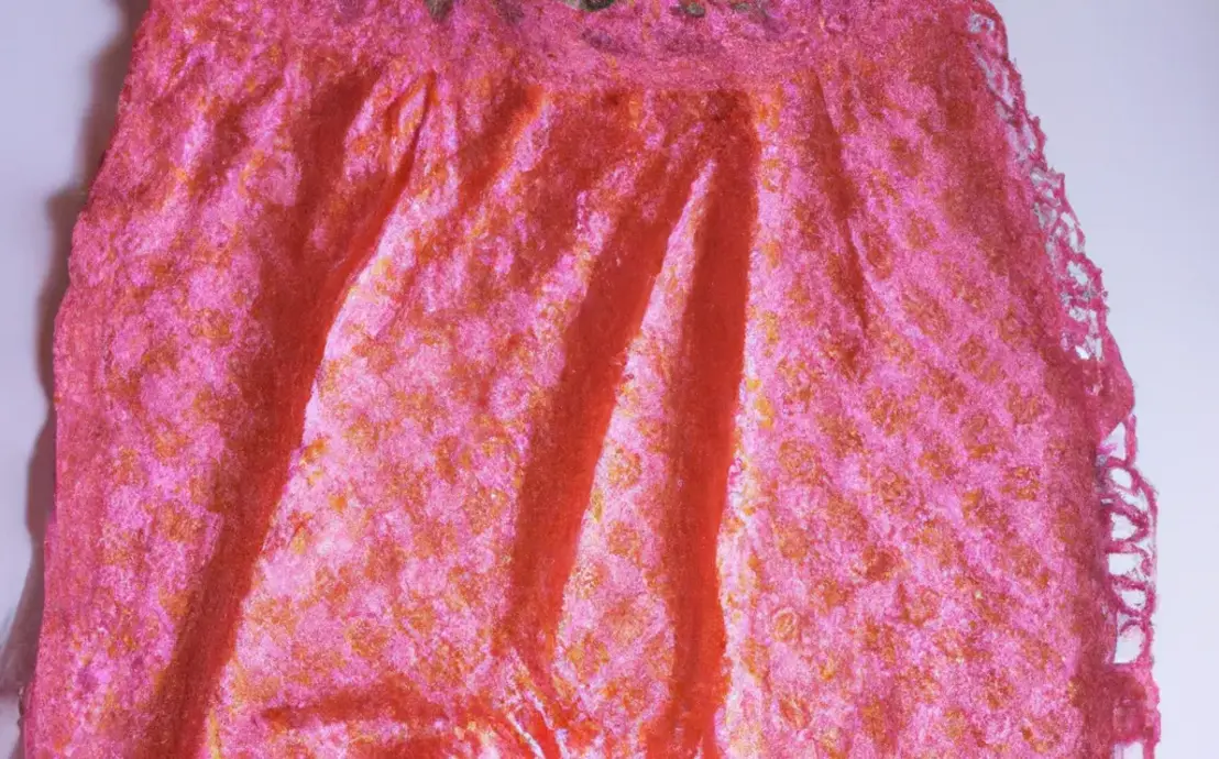 Saia de crochê longa