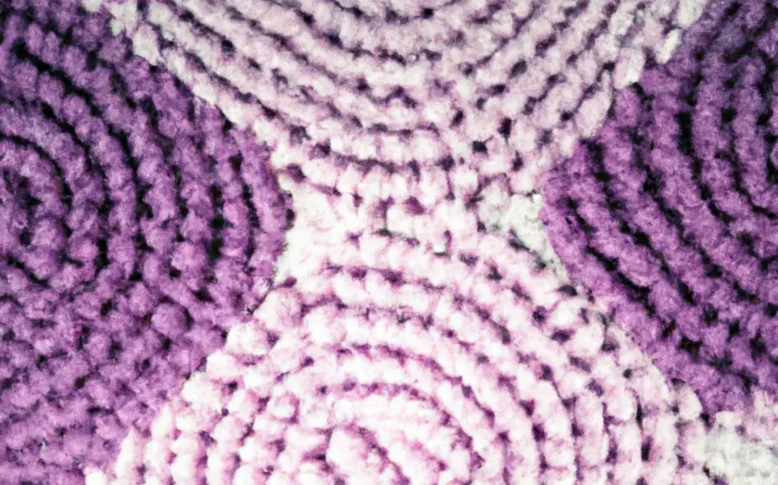 Barrado de crochê para toalhas de banho