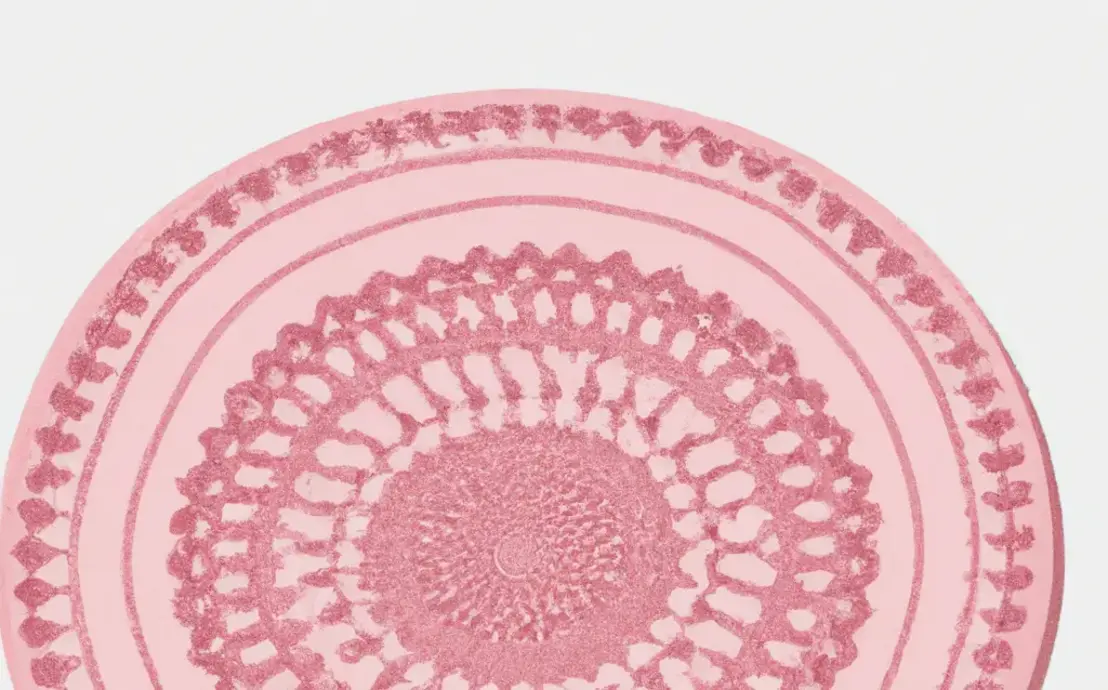 Barrado de crochê para pano de prato carreira única simples