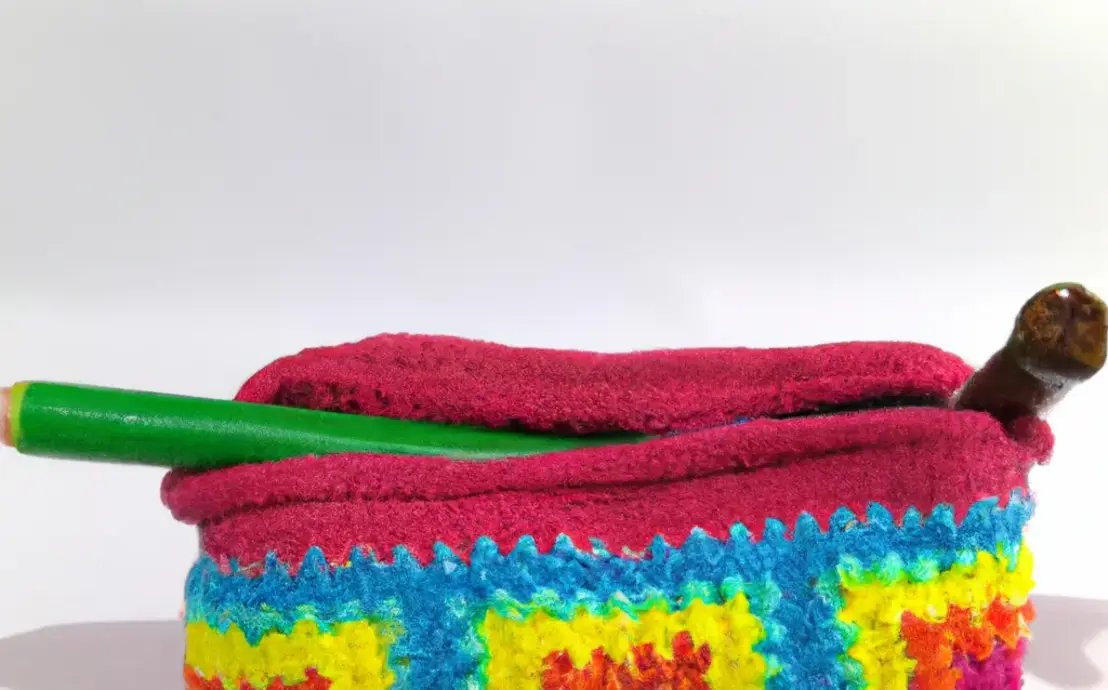 Porta isqueiro de crochê