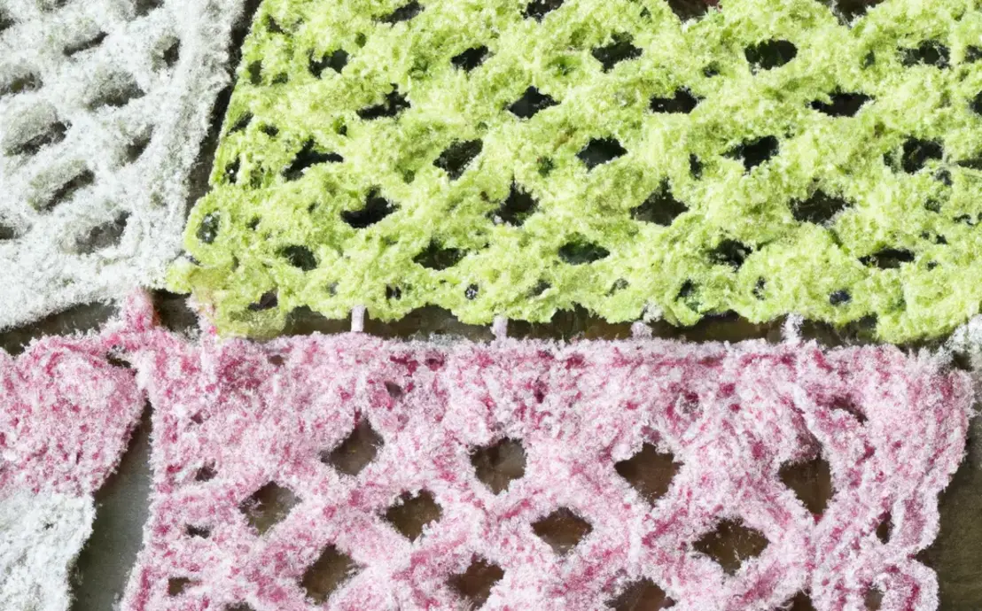 Barrados de crochê para pano de prato Barrados de crochê para pano de prato