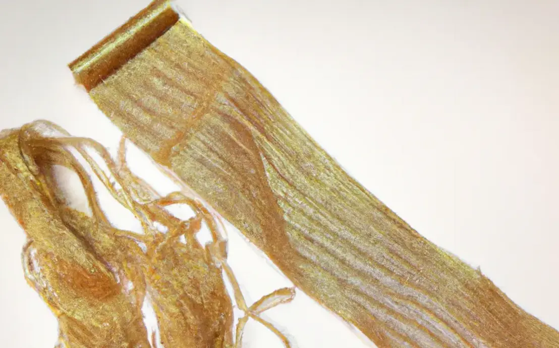 Linha dourada para crochê